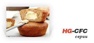 Barisan pengeluaran cupcake menunjukkan keindahan teknologi penaik